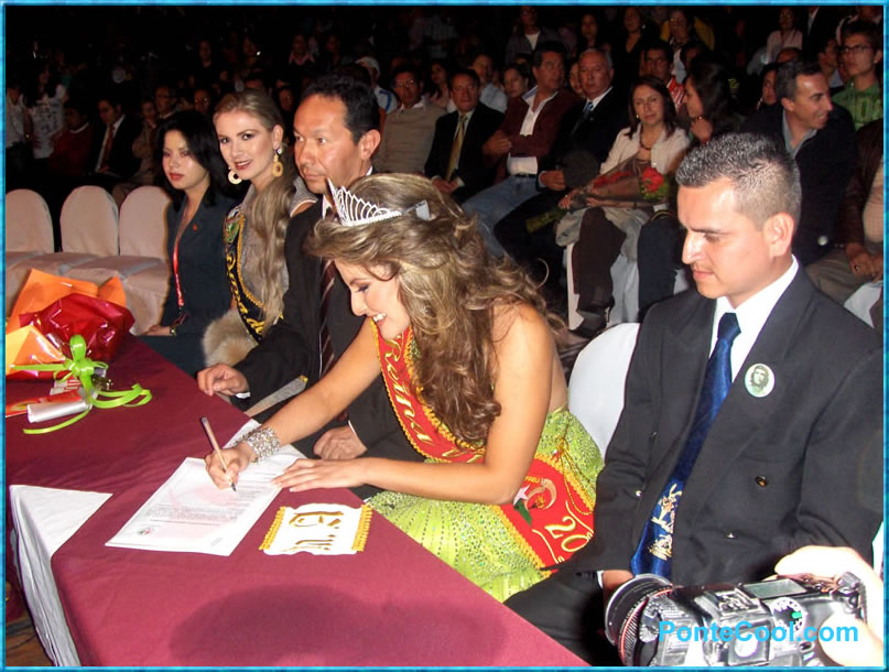 Inscripci&oacute;n de la Reina de la UTA para el Reinado FFF 2008
